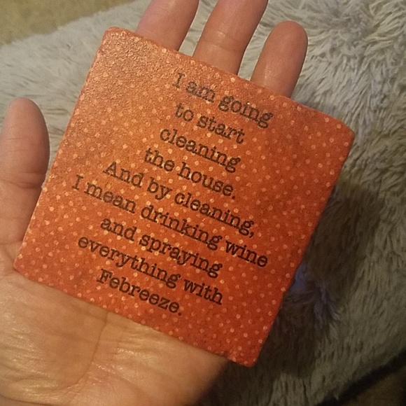 Decorative Ceramic Coaster - Picture 4 of 5